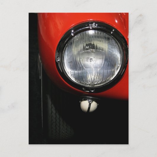 ヘッドライト ポストカード (正面)