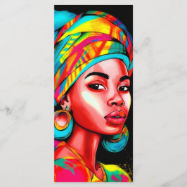 ヘッドラップ鮮やか付きカラフルポートレート メニュー