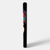 ヘッドラップ鮮やか付きカラフルポートレート Case-Mate iPhoneケース (裏面 / 左)