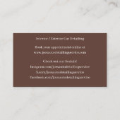 ヘッドラ車のイトの米国車 名刺 (裏面)