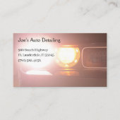 ヘッドラ車のイトの米国車 名刺 (正面)