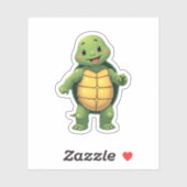 ヘッドレスクールタートルハロウィーンの衣装_ラおもしろいズ シール (シート)