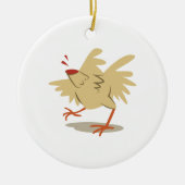 ヘッドレスチキン セラミックオーナメント (正面)