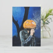 ヘッドレスバイクもしくは自転車に乗る人フラットカード (スタンド正面)