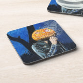 ヘッドレスバイクもしくは自転車に乗る人 コースター (左側)