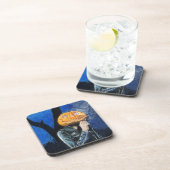 ヘッドレスバイクもしくは自転車に乗る人 コースター (右側)