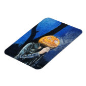 ヘッドレスバイクもしくは自転車に乗る人 マグネット (左側)