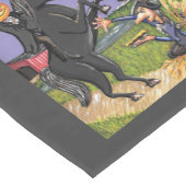 ヘッドレスホースマンイカボッドクレーンスリーピーホロウ ミディアムテーブルランナー (コーナー)