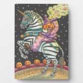 ヘッドレスホースマンスリーピーホローサーカスピエロゼブラ フォトプラーク (正面)