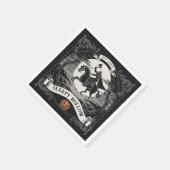 ヘッドレスホースマンスリーピーホローハロウィーン スタンダードカクテルナプキン (角)