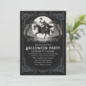 ヘッドレスホースマンスリーピーホローハローウィンパーティ 招待状 (スタンド正面)