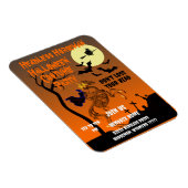 ヘッドレスホースマンハロウィーンの衣装パーティー マグネット (右側)