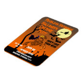 ヘッドレスホースマンハロウィーンの衣装パーティー マグネット (左側)