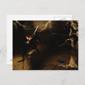 ヘッドレスホースマンハロウィーンポストカード ポストカード (正面/裏面)