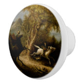 ヘッドレスホースマンハロウィーン幽霊の伝説 セラミックノブ (右)