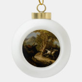 ヘッドレスホースマンハロウィーン幽霊の伝説 セラミックボールオーナメント (正面)