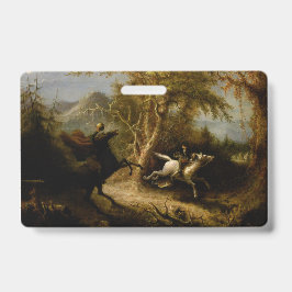 ヘッドレスホースマンハロウィーン幽霊の伝説 バッジ