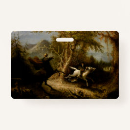 ヘッドレスホースマンハロウィーン幽霊の伝説 バッジ