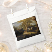 ヘッドレスホースマンハロウィーン幽霊の伝説 フェイバーバッグ (クリップ留めされた状態)