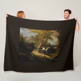 ヘッドレスホースマンハロウィーン幽霊の伝説 フリースブランケット