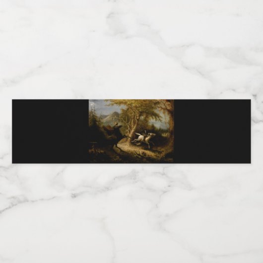 ヘッドレスホースマンハロウィーン幽霊の伝説 ペットボトルラベル (シングルラベル)