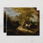 ヘッドレスホースマンハロウィーン幽霊の伝説 ポストカード (正面/裏面)