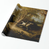 ヘッドレスホースマンハロウィーン幽霊の伝説 ラッピングペーパー (アンロールド)