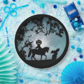 ヘッドレスホースマンハローウィンパーティ紙プレート ペーパープレート (パーティー)