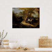 ヘッドレスホースマン、スリーピーホロー&イカボドクレーン ポスター (キッチン)