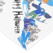 ヘッドレスムシャアラスカハロウィーンテーブルランナー ショートテーブルランナー (コーナー)