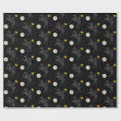 ヘッドレス不気味ホースマンスリーピーホローハロウィーン ラッピングペーパー (フラット)