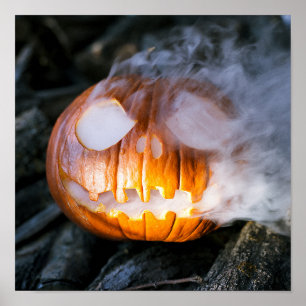 ヘッドレス・ホースマンの失ったカボチャ頭ハロウィーン ポスター