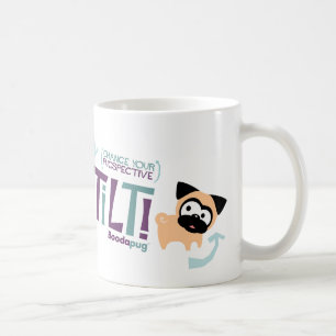 ヘッド傾きのマグ コーヒーマグカップ