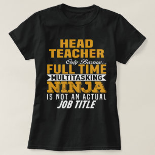 ヘッド先生 Tシャツ