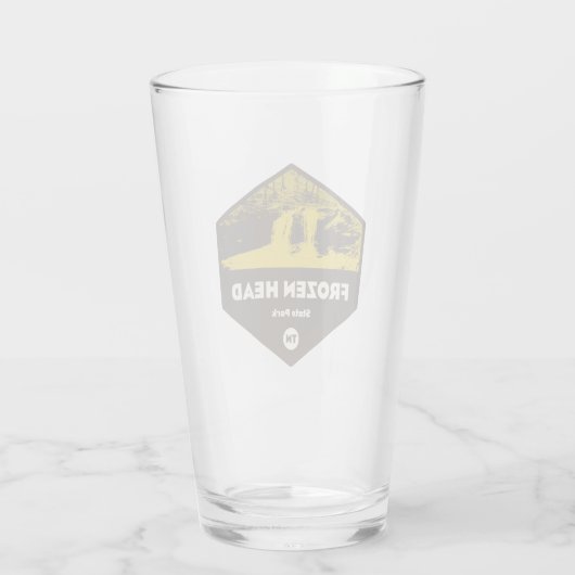 ヘッド凍ってい州パークテネシー タンブラーグラス (裏面)