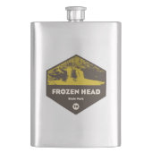 ヘッド凍ってい州パークテネシー フラスク (正面)