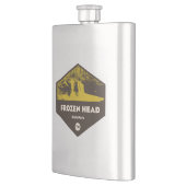 ヘッド凍ってい州パークテネシー フラスク (左)