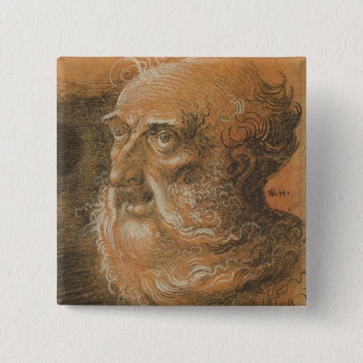 ヘッド勉強1522年 缶バッジ (正面)