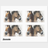 ヘッド勉強 長方形シール (シート)