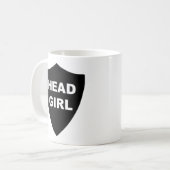 ヘッド女の子 コーヒーマグカップ (正面左)
