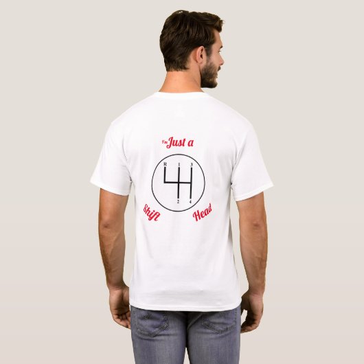ヘッド手動棒転位のTシャツを移して下さい Tシャツ (裏面フル)