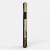 ヘッド服のヴィンテージのポートレートのセピア色のGeronimo Case-Mate iPhoneケース (裏面/右)