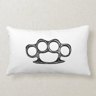 ヘッド枕への指の関節 ランバークッション