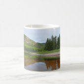 ヘッド素晴らし反射アットサンドビーチ コーヒーマグカップ (中央)