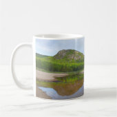 ヘッド素晴らし反射アットサンドビーチ コーヒーマグカップ (左)