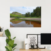 ヘッド素晴らし反射アットサンドビーチ ポスター (ホームオフィス)