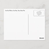 ヘッド素晴らし反射アットサンドビーチ ポストカード (裏面)