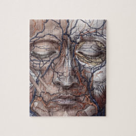 ヘッド静脈および筋肉 ジグソーパズル