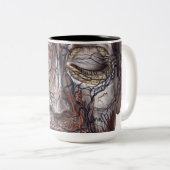 ヘッド静脈および筋肉 ツートーンマグカップ (正面右)