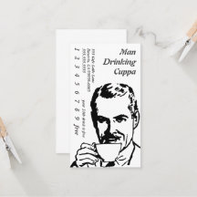 ヘッド飲む線画の朝Cuppa